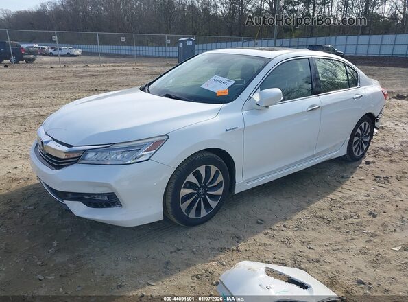 JHMCR6F75HC004659 2017 HONDA ACCORD HYBRID White 