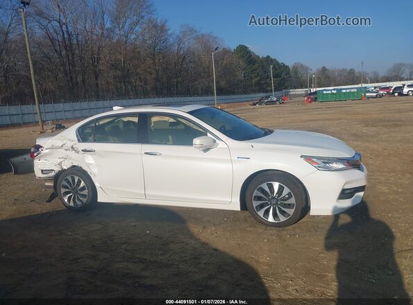JHMCR6F75HC004659 2017 HONDA ACCORD HYBRID White 