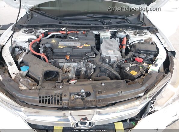 JHMCR6F77HC022547 2017 HONDA ACCORD HYBRID White 