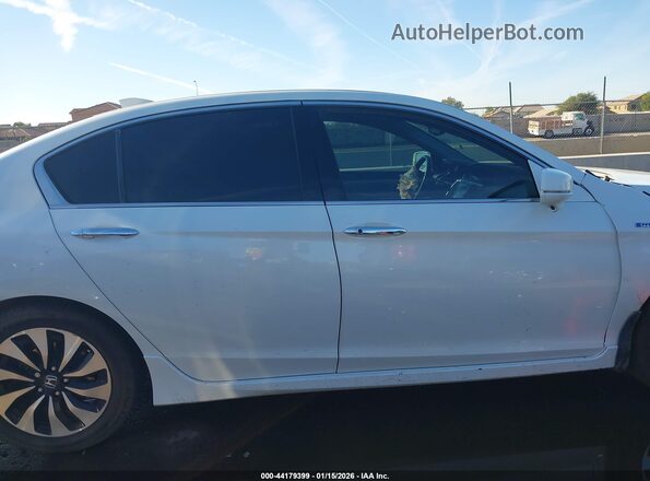 JHMCR6F7XHC007900 2017 HONDA ACCORD HYBRID White 