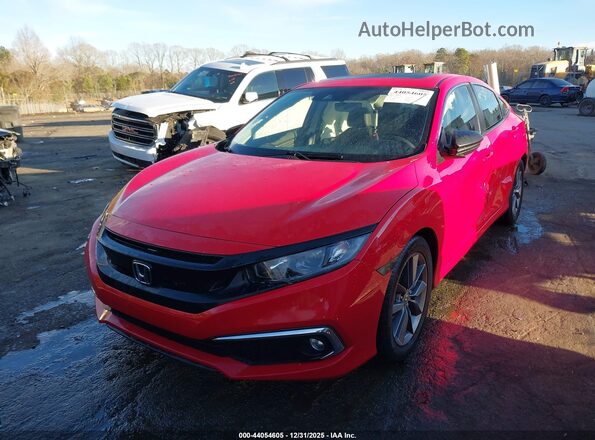 JHMFC1F78KX007041 2019 HONDA CIVIC Red Передня ліва чверть