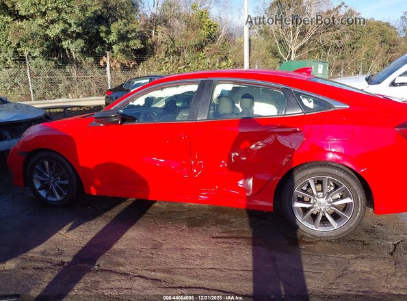JHMFC1F78KX007041 2019 HONDA CIVIC Red Панорамний вид салону 360°
