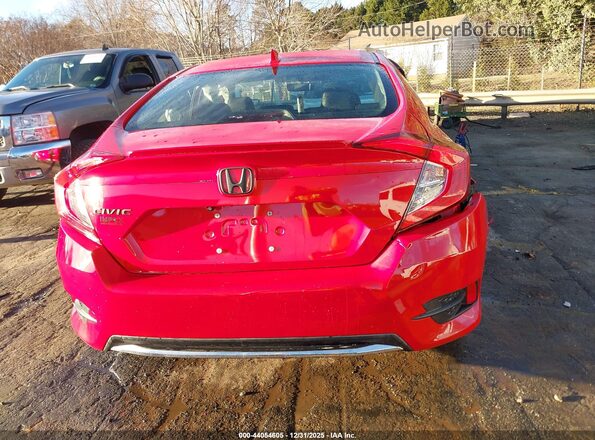 JHMFC1F78KX007041 2019 HONDA CIVIC Red 