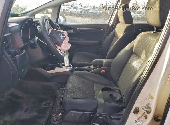 JHMGK5H57GS003934 2016 HONDA FIT White Вид салону спереду