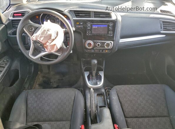 JHMGK5H57GS003934 2016 HONDA FIT White Вид панелі приладів