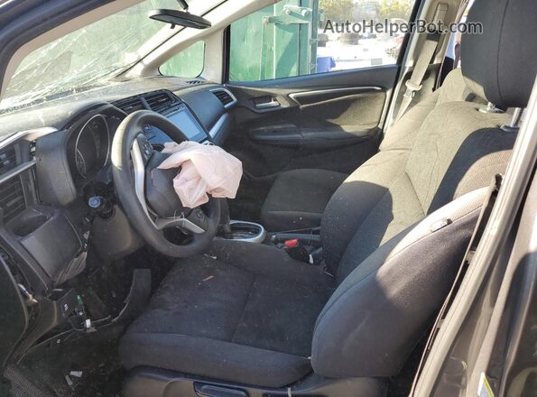 JHMGK5H75GS008485 2016 HONDA FIT Gray Widok wnętrza z przodu