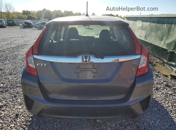 JHMGK5H75GS008485 2016 HONDA FIT Gray Widok z tyłu