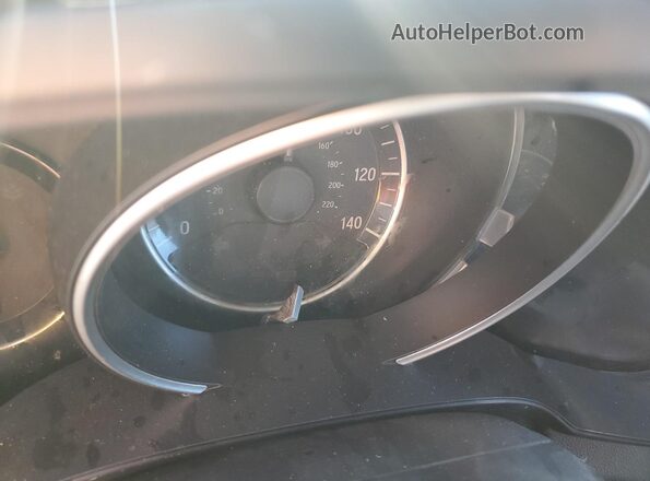JHMGK5H75GS008485 2016 HONDA FIT Gray Widok zestawu wskaźników