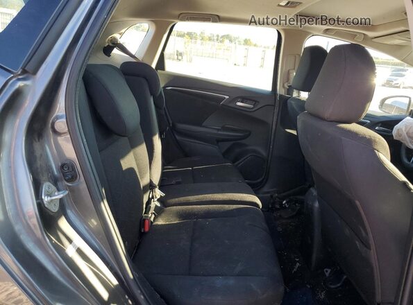 JHMGK5H75GS008485 2016 HONDA FIT Gray Widok tylnych siedzeń