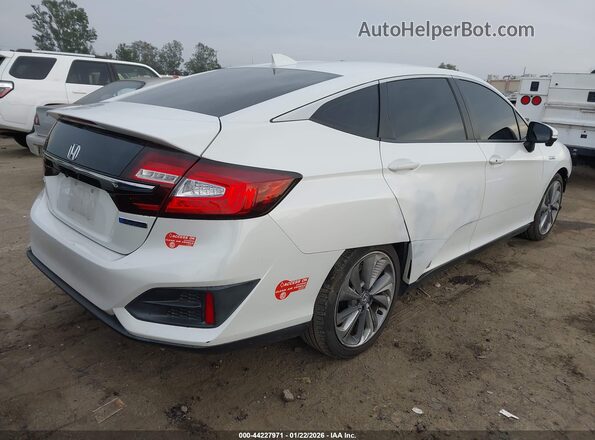 JHMZC5F10JC010960 2018 HONDA CLARITY Белый Задняя правая четверть