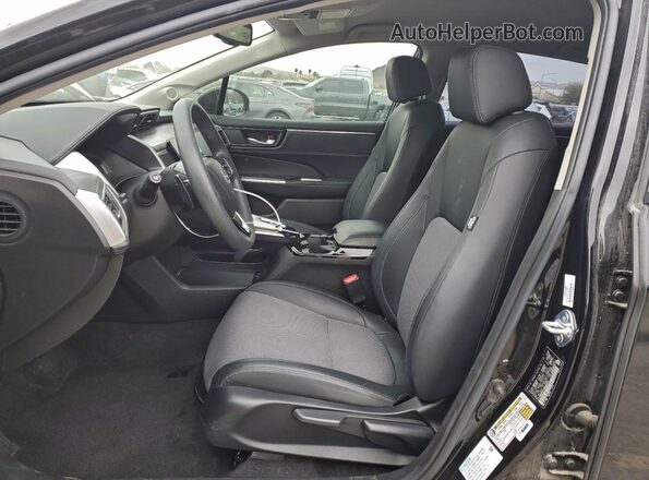 JHMZC5F11KC004411 2019 HONDA CLARITY Black Front interior view