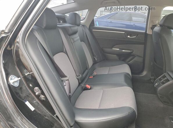 JHMZC5F11KC004411 2019 HONDA CLARITY Black Rear seats view