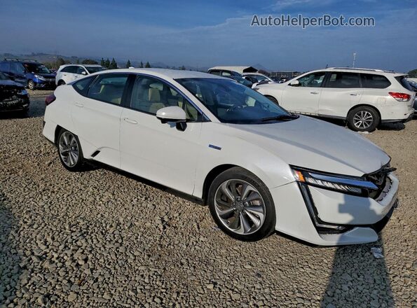 JHMZC5F13KC001560 2019 HONDA CLARITY White Передня права чверть