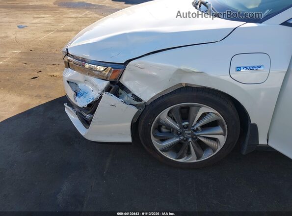 JHMZC5F13LC001172 2020 HONDA CLARITY White Vista del cuadro de instrumentos
