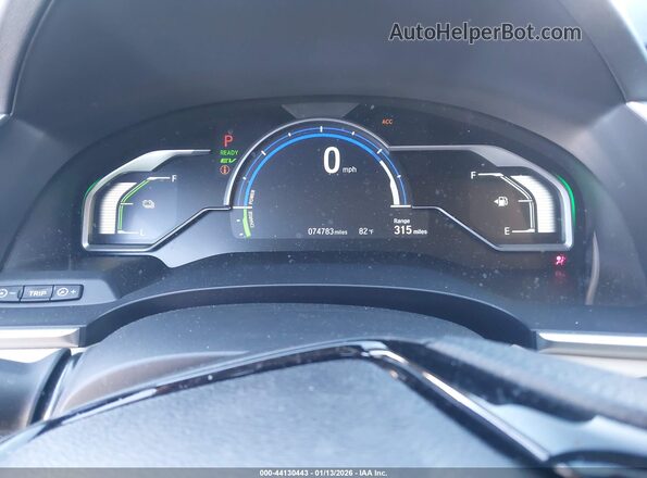 JHMZC5F13LC001172 2020 HONDA CLARITY White Vista de los asientos traseros
