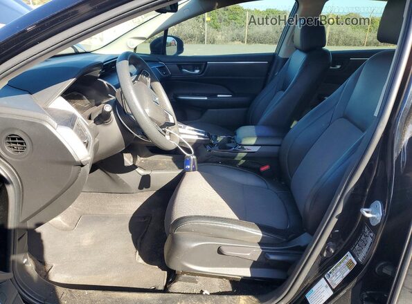 JHMZC5F14KC005312 2019 HONDA CLARITY Black Vista interior delantera