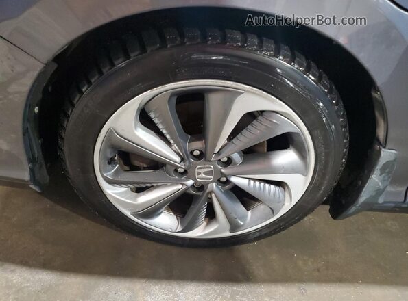 JHMZC5F14KC800585 2019 HONDA CLARITY Charcoal Widok wnętrza 360 stopni