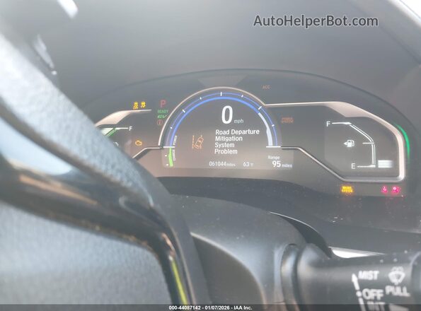 JHMZC5F14MC000730 2021 HONDA CLARITY Gray უკანა სავარძლების ხედი
