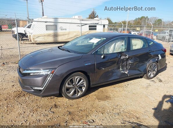 JHMZC5F14MC000730 2021 HONDA CLARITY Gray წინა მარცხენა ხედი სამი მეოთხედიდან