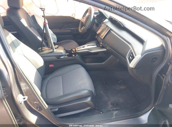 JHMZC5F14MC000730 2021 HONDA CLARITY Gray წინა სალონის ხედი