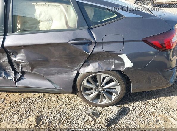 JHMZC5F14MC000730 2021 HONDA CLARITY Gray წინა ხედი