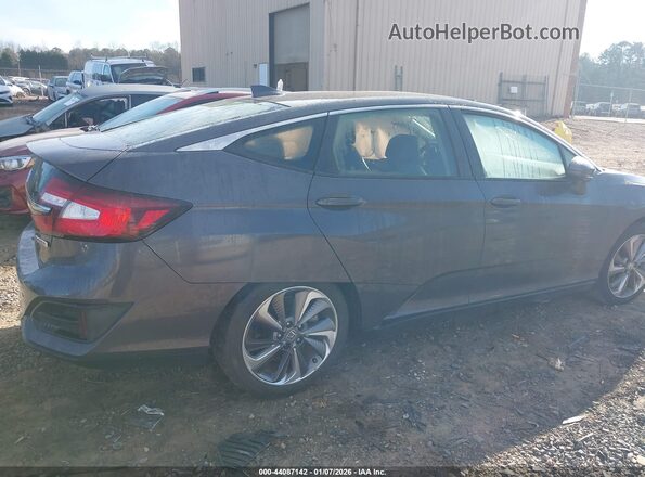 JHMZC5F14MC000730 2021 HONDA CLARITY Gray უკანა სალონის ხედი