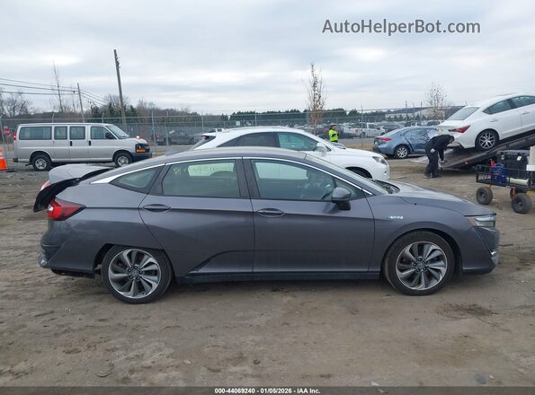 JHMZC5F18KC000680 2019 HONDA CLARITY Gray Вид задньої частини салону