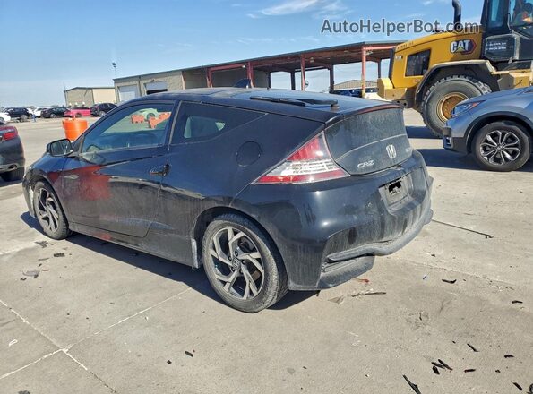 JHMZF1D43GS000242 2016 HONDA CR-Z Black Rear left
