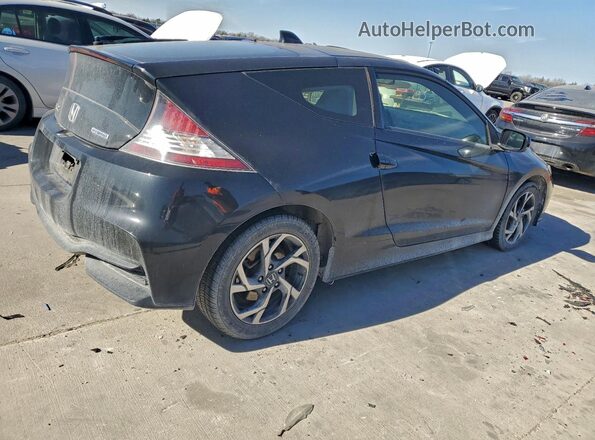 JHMZF1D43GS000242 2016 HONDA CR-Z Black Rear right