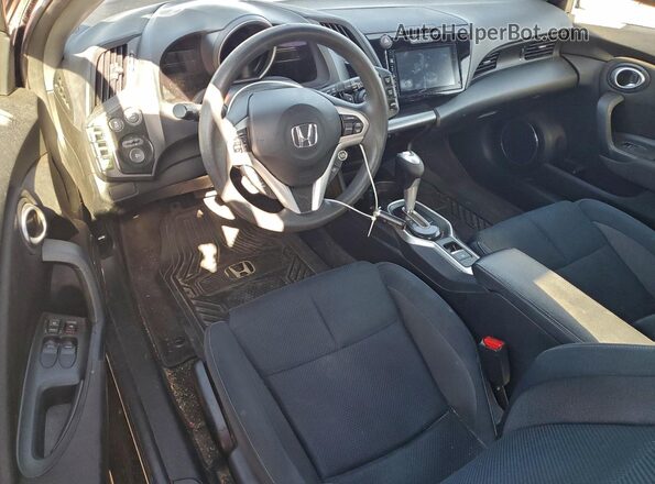 JHMZF1D43GS000242 2016 HONDA CR-Z Black Dashboard view