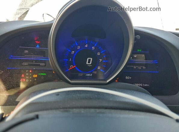 JHMZF1D43GS000242 2016 HONDA CR-Z Black Instrument cluster view