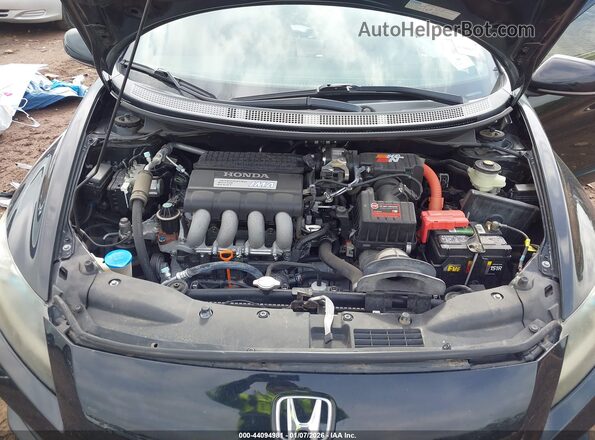 JHMZF1D49GS000214 2016 HONDA CR-Z Black Vista trasera