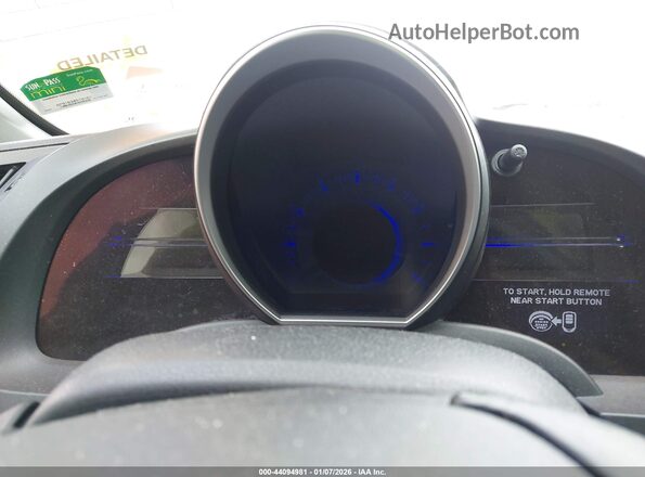 JHMZF1D49GS000214 2016 HONDA CR-Z Black Vista de los asientos traseros