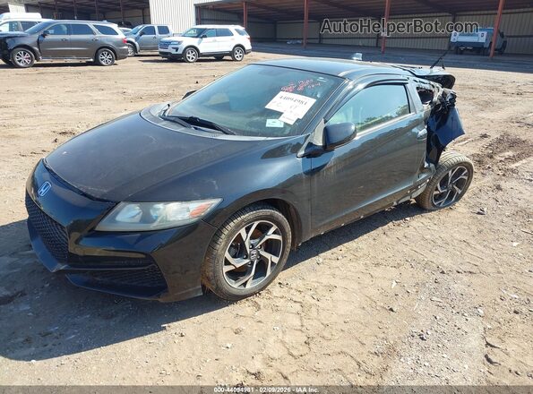 JHMZF1D49GS000214 2016 HONDA CR-Z Black Vista tres cuartos delantera izquierda