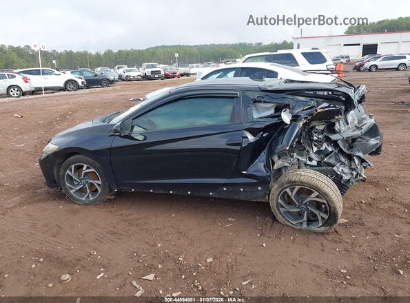 JHMZF1D49GS000214 2016 HONDA CR-Z Black Vista interior trasera