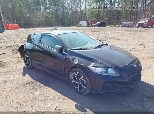 JHMZF1D49GS000214 2016 HONDA CR-Z Black 