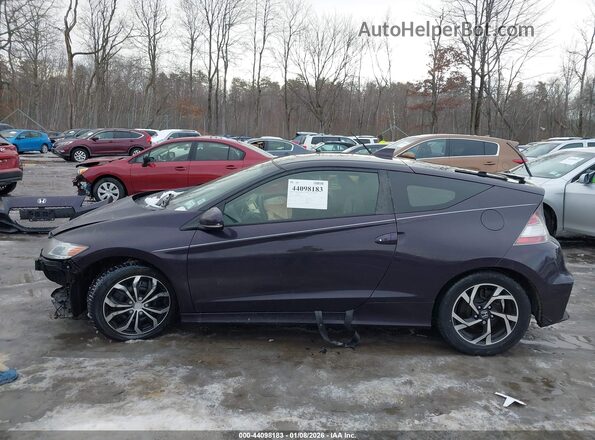 JHMZF1D68GS000870 2016 HONDA CR-Z Purple 