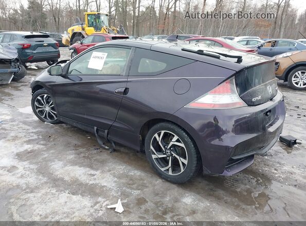 JHMZF1D68GS000870 2016 HONDA CR-Z Purple Tył lewy