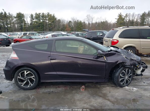 JHMZF1D68GS000870 2016 HONDA CR-Z Purple Widok wnętrza 360 stopni