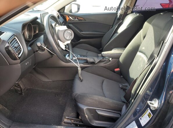 JM1BM1T7XG1344046 2016 MAZDA 3 Синий Вид салона спереди
