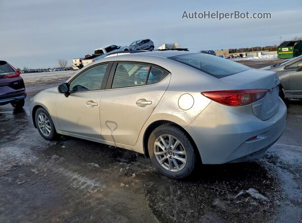 JM1BN1U70H1117543 2017 MAZDA 3 Silver Trasero izquierdo