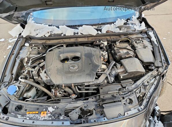 JM1BPAKM0R1700201 2024 MAZDA 3 Gray Widok wnętrza z tyłu