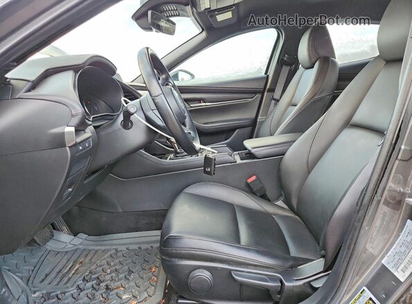 JM1BPAKM0R1700201 2024 MAZDA 3 Gray Widok wnętrza z przodu