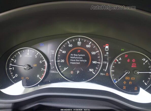 JM1BPAKM5R1720640 2024 MAZDA 3 Gray Вид задніх сидінь