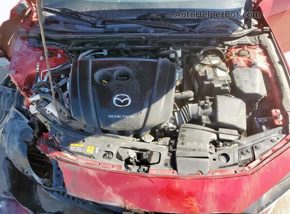 JM1BPALM0L1163884 2020 MAZDA 3 Red Вид задньої частини салону
