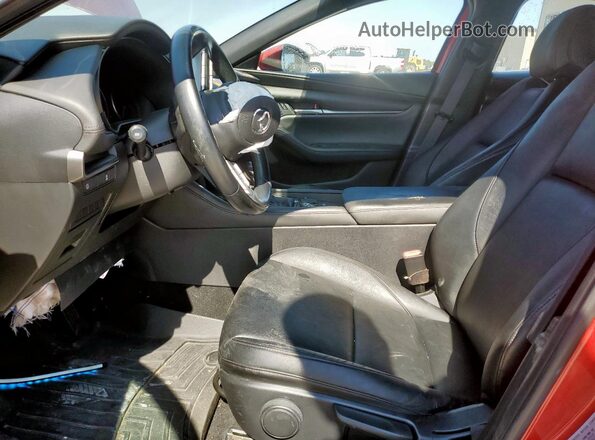 JM1BPALM0L1163884 2020 MAZDA 3 Red Вид салону спереду