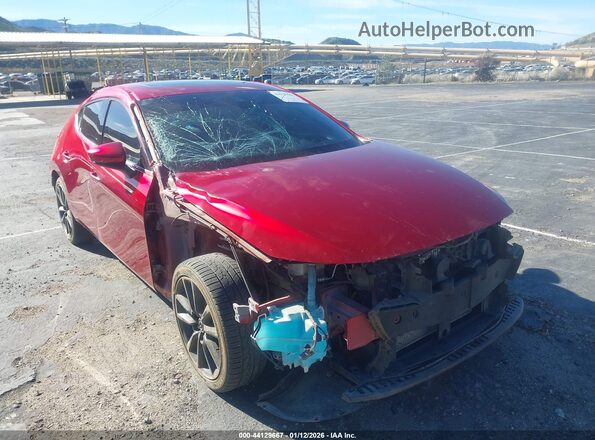 JM1BPAML0N1516634 2022 MAZDA 3 Red წინა ხედი