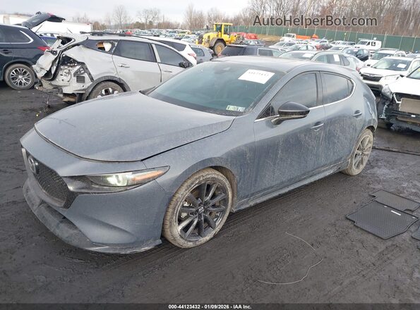 JM1BPAML1N1519848 2022 MAZDA 3 Blue Առջևի ձախ երեք քառորդ տեսարան