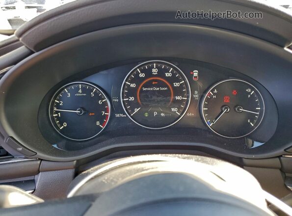 JM1BPBCM2S1767540 2025 MAZDA 3 Серый Вид щитка приборов