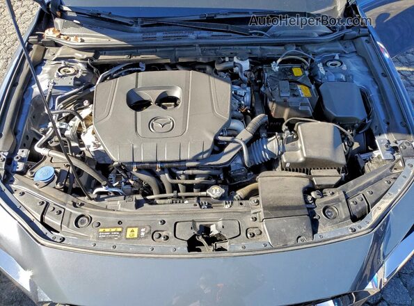 JM1BPBCM2S1767540 2025 MAZDA 3 Серый Вид задней части салона